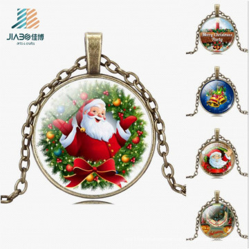 Natal Epoxy Keychain Presente Atacado